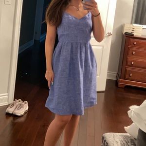 Blue dress